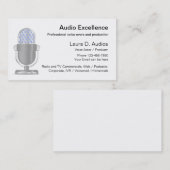 Conception Carte de visite professionnelle de l'ac (Devant / Derrière)