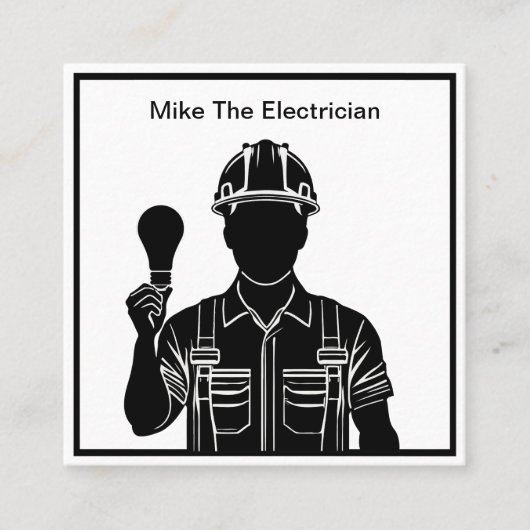 Conception Carte de visite simple et moderne (Devant)