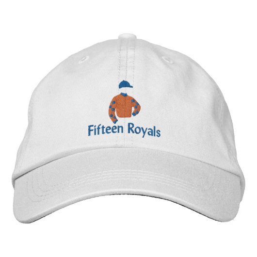 Conception casquette de 15 courses Royals (Devant)