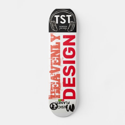 CONCEPTION CÉLESTE SKATEBOARD OFFICIEL (Recto)