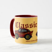 Conception classique de tasse de voitures (Devant gauche)