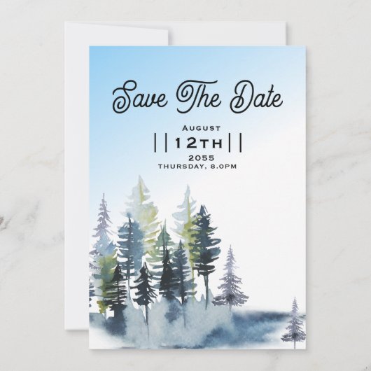 Conception classique des invitations de mariage d' (Dos)