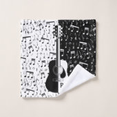 Conception contemporaine personnalisée de guitare (Gant de toilette)