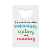 Conception cool et originale du triathlon pour les (Devant)