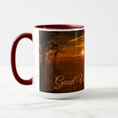 Conception couché de soleil Café et tasses de thé (Gauche)