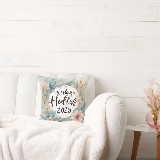 Conception coussin avec la puissance de la guériso (Canapé)