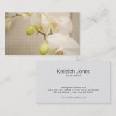 CONCEPTION CROSS-HATCH avec Carte de visite ORCHID (Devant / Derrière)