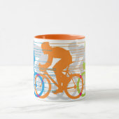 Conception cycliste Mug (Centre)