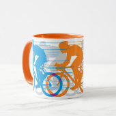 Conception cycliste Mug (Devant gauche)