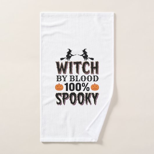 Conception d'ADN de sorcière Humour épouvantable d (Serviette à main)