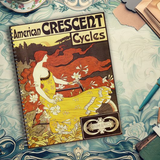 Conception d'affiche Art nouveau vintage