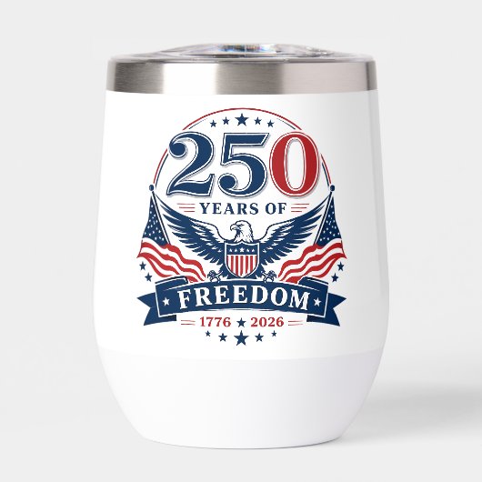 Conception d'aigle patriotique USA 250 ans de libe (Avant)