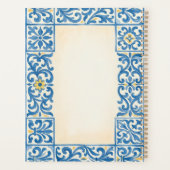 Conception d'aquarelle fixe portugaise Azulejo (Dos)