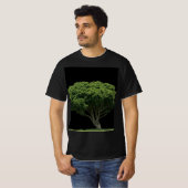 Conception d'arbre de Tshirt manches demi (Devant entier)