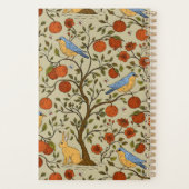 Conception d'arbres bruns avec des pommes orange é (Dos)