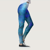 Conception d'art abstrait legging (Droite)