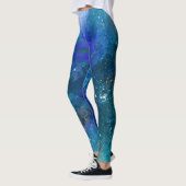 Conception d'art abstrait legging (Gauche)