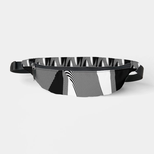 Conception d'art optique noir et blanc, (Recto)