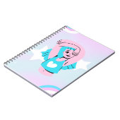 Conception d'art trans sur cahier spiralé (Côté gauche)