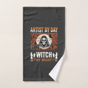 Conception d'artiste d'Halloween de jour sorcière