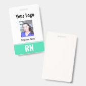 Conception de Badge 1 (Avant & arrière)