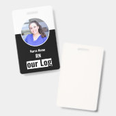 Conception de Badge 2 (Avant & arrière)
