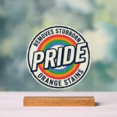 Conception de badge arc-en-ciel de protestation de (Neutre)