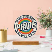 Conception de badge arc-en-ciel de protestation de (Mariage)