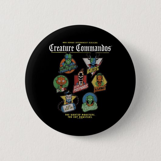 Conception de badges de l'équipe de monstres (Devant)