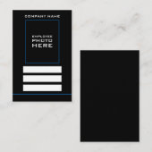 Conception de base, cartes d'identité photo (Devant / Derrière)