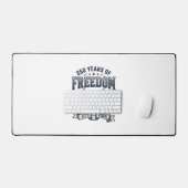 Conception de baseball patriotique 250 ans de libe (Clavier et souris)