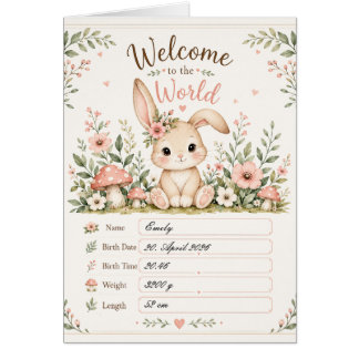 Conception de bébé lapin doux avec champs de donné