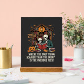 Conception de bibliothèque de squelette d'Hallowee (Mariage)