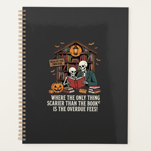 Conception de bibliothèque de squelette d'Hallowee (Devant)
