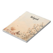 conception de bloc-notes inspirée de la nature. (Tourné)