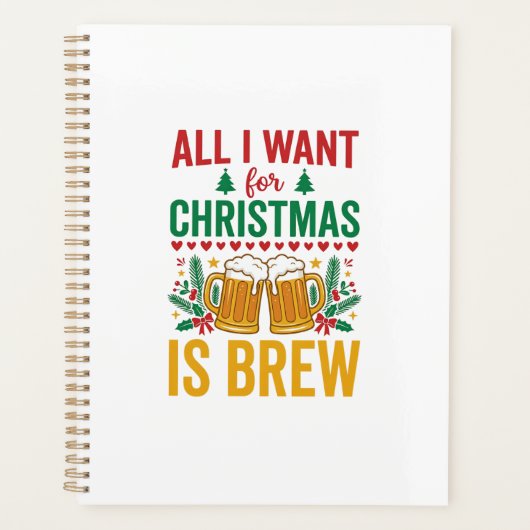 Conception de boisson de vacances Christmas Brew (Devant)