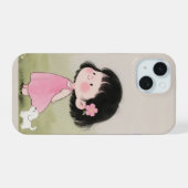 Conception de boîtier de téléphone pour filles et (Verso Horizontal)