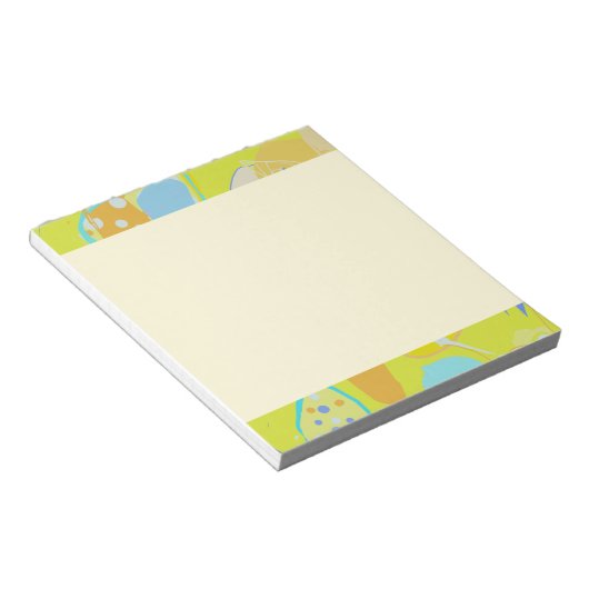Conception de bordures joyeuses Bloc-notes (Incliné)