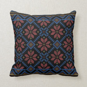 Conception de broderie palestinienne 6 oreillers