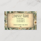 conception de cactus carte de visite personnalisé  (Dos)