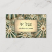 conception de cactus carte de visite personnalisé  (Devant)