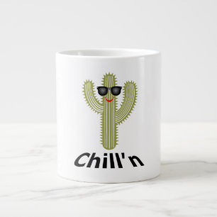 Conception de cactus Chill'n - Mug Jumbo