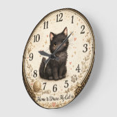 Conception de Cadre Horloge Murale Amoureux de Cha (Angle)