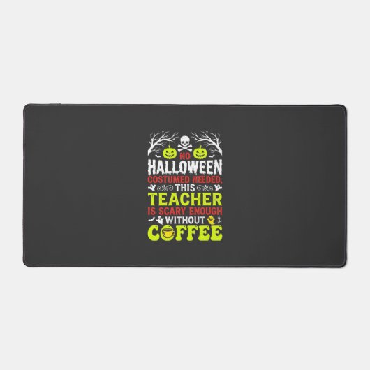 Conception de café assez effrayant pour Halloween (Recto)