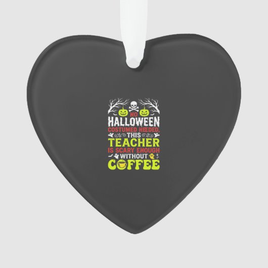 Conception de café assez effrayante pour Halloween (devant)