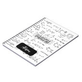 Conception de cahier de mathématiques personnalisé (Côté gauche)