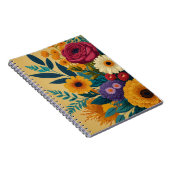 Conception de cahier floral charmant (Côté Droit)