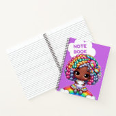 Conception de cahier mignon pour filles / Chibi (Intérieur)