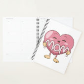 Conception de câlin de coeur de maman Kawaii (Devant avec enveloppe)