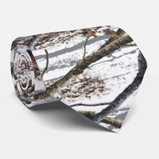 conception de camo de neige de la cravate des (Roulé)